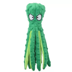squeaky toy, octopus toy, dog plush toy, chew toy