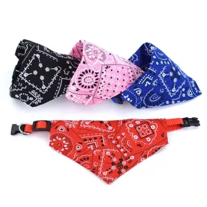 dog bandana, dog scarf, dog bandana collar, dog neck scarf