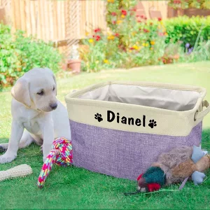 dog storage box, dog storage baskets