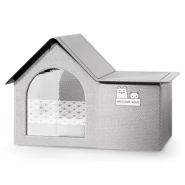 air conditioned dog house, dog summer house