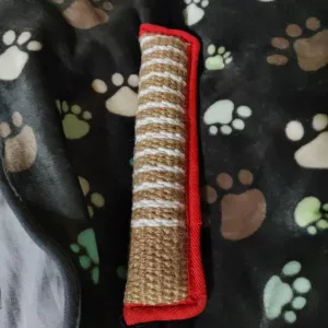 Recibido juguete de entrenamiento para perros de arrastre del cliente M***n.