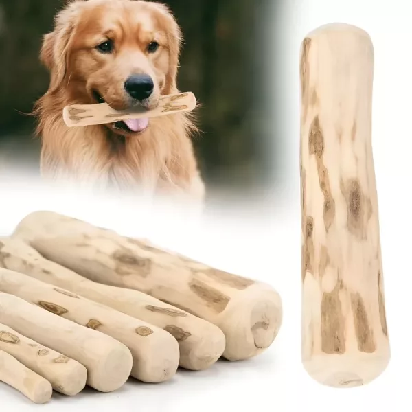 dog wooden toy, dog wood chew