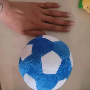 Recibido Pelota de Fútbol Squeaky para Perros de cliente F******r.