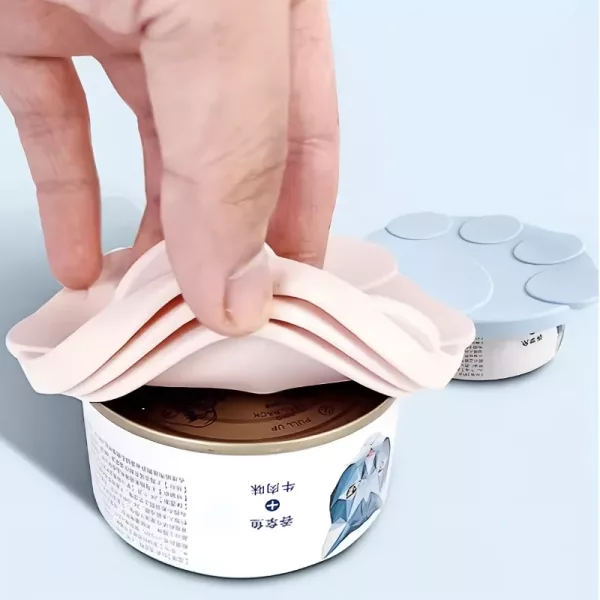 dog food can cover, silicone can lid