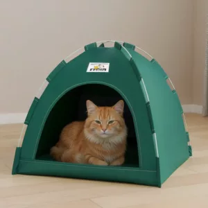 cat house, folding cat house, pet tent, breathable cat house, cat tent house