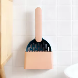 cat litter scoop, cat litter scoop with base, cat litter scoop with stand