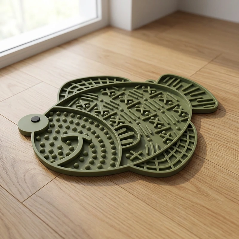 Alfombrilla para lamer perros con ventosa