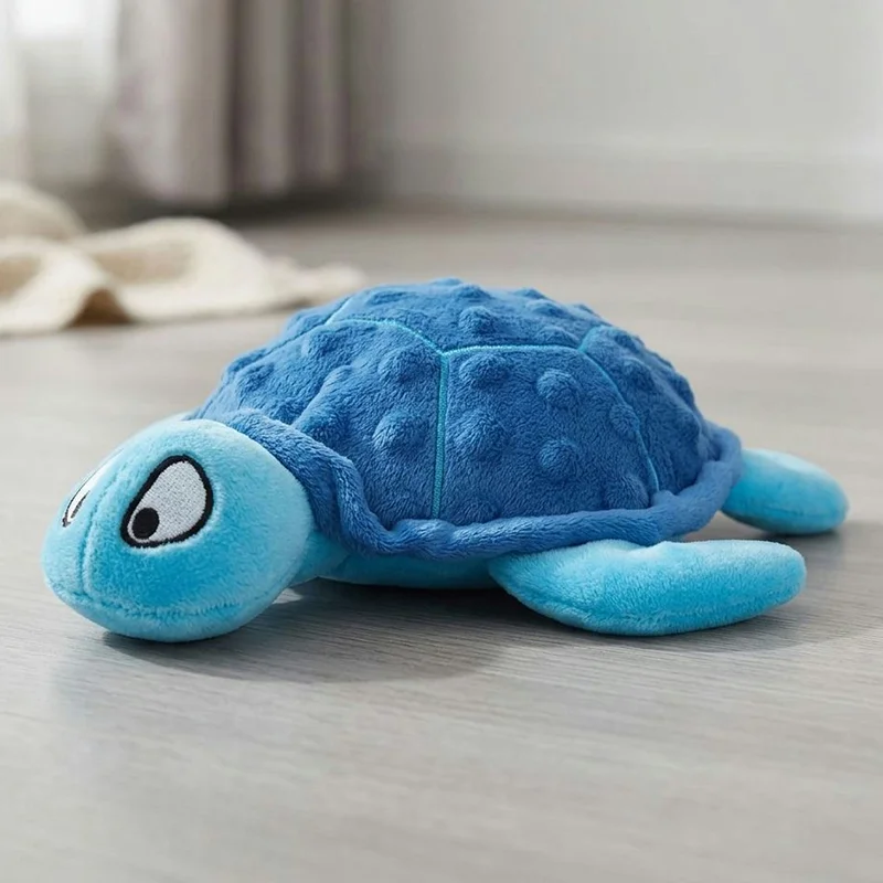 Juguete masticable para perros Tortuga suave e interactiva con sonido